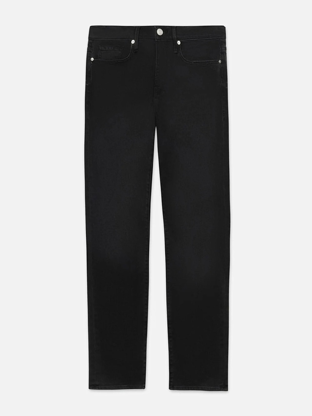 Frame Denim Men's Slim Straight Jeans in Black